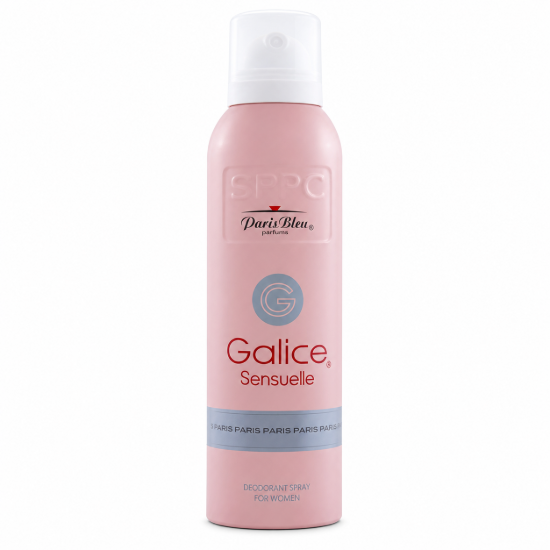 تصویر  اسپری دئودرانت زنانه پاریس بلو مدل Galice Sensuelle
