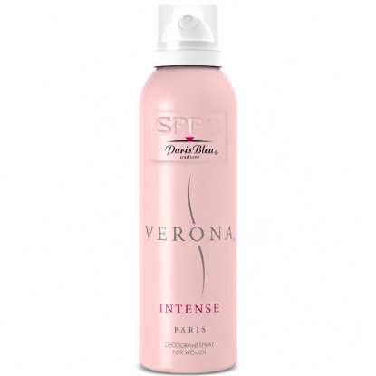 تصویر  اسپری دئودورانت زنانه پاریس بلو ورونا اینتنس Paris Bleu Verona Intense