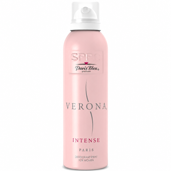 تصویر  اسپری دئودورانت زنانه پاریس بلو ورونا اینتنس Paris Bleu Verona Intense