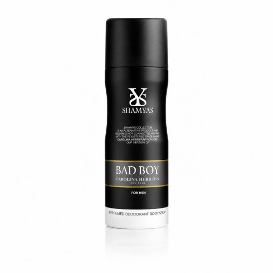 تصویر  اسپری بدن مردانه شمیاس مدل BAD BOY