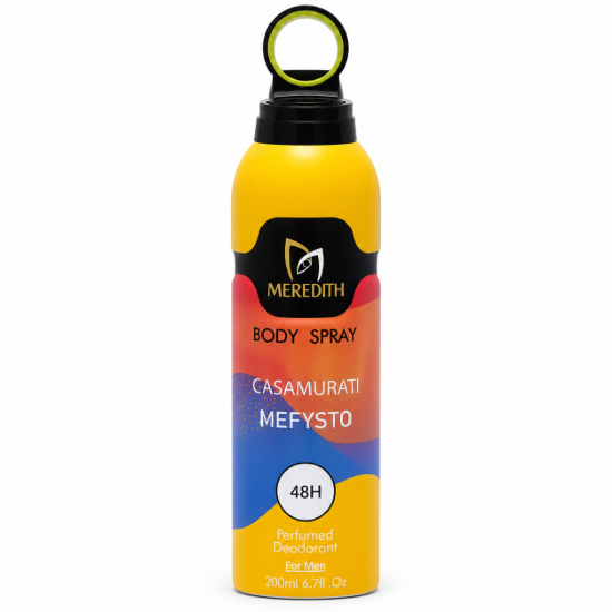 تصویر  اسپری مردانه مردیت مدل Meredith Body Spray Casamurati Mefysto