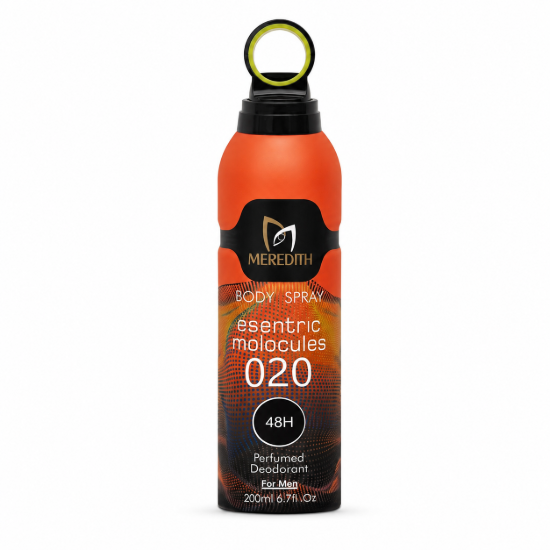 تصویر  اسپری مردانه مردیت مدل Meredith Body Spray Esentric Molocules 020