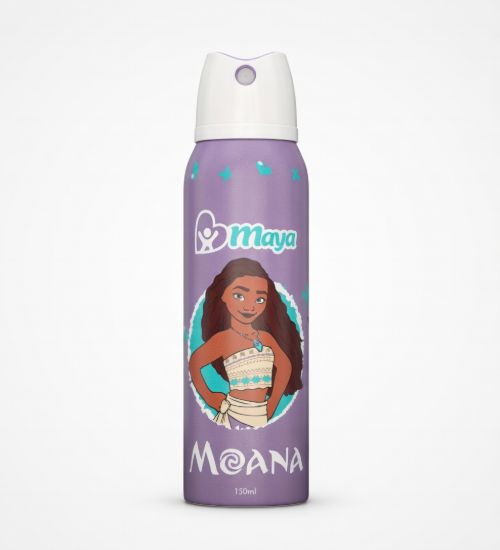 تصویر  اسپری بدن دخترانه Moana مایا