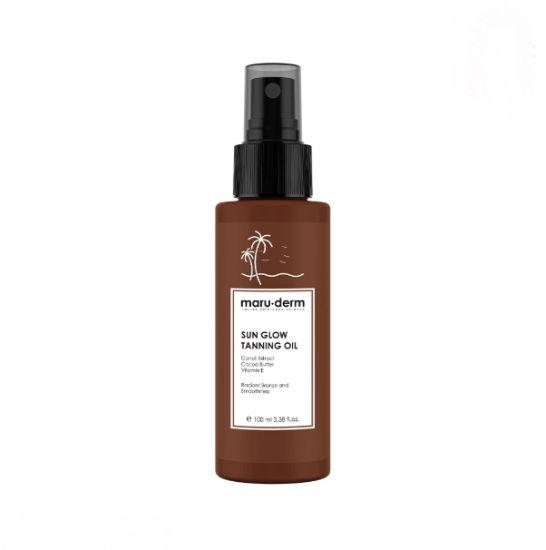 تصویر  روغن برنزه Sun Glow مارودرم