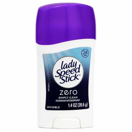 تصویر  مام استیک ژله ای زنانه لیدی اسپید مدل زیرو Lady Speed Stick Zero Deodorant 24h