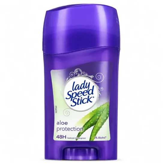 تصویر  مام استیک ضد تعریق زنانه لیدی اسپید مدل آلوئه ورا Lady Speed Stick Aloe Protection 45g