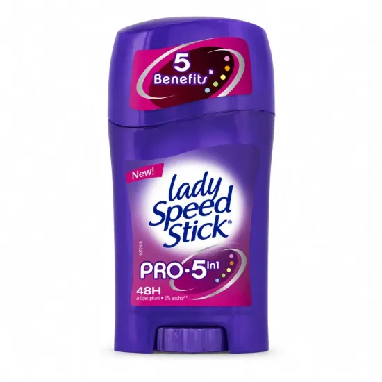 تصویر  مام استیک ضد تعریق زنانه لیدی اسپید مدل پرو ۵ در ۱ Lady Speed Stick Benefits Pro 45g