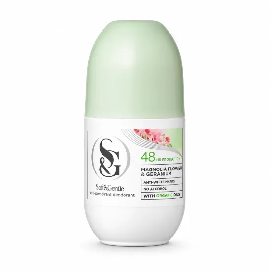 تصویر  مام رولی گل شمعدانی و ماگنولیا Soft & Gentle