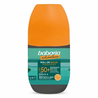 تصویر  رول ضد آفتاب بدن حاوی +SPF50 باباریا babaria مدل Adventure حجم 50 میل