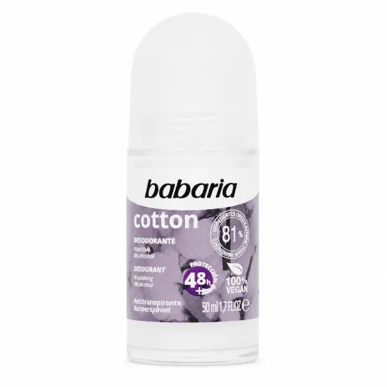 تصویر  مام رول ضد تعریق کتان پنبه COTTON باباریا Babaria حجم 50 میل