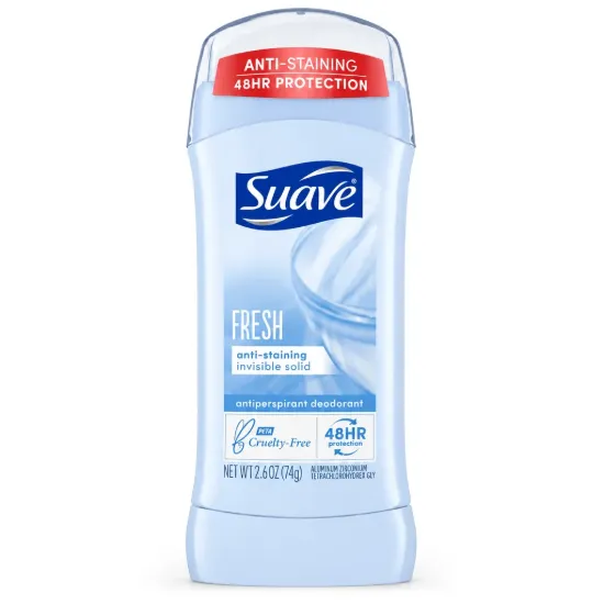 تصویر  مام استیک ضد لکه فرش سواو  Suave Fresh Anti-Staining Antiperspirant Deodorant