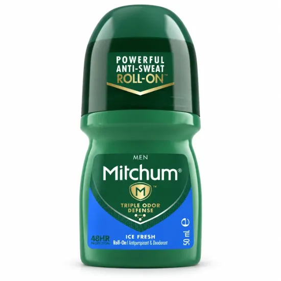 تصویر  مام رول ضد تعریق مردانه میچام مدل آیس فرش Mitchum Ice Fresh Roll On 50ml