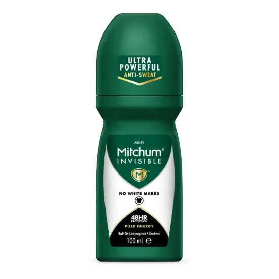تصویر  مام رول ضد تعریق مردانه میچام مدل پیور انرژی Mitchum Pure Energy Roll On 100ml
