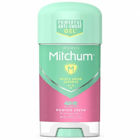 تصویر  مام ژل ضد تعریق زنانه میچام مدل پاودر فرش Mitchum Women Powder Fresh Gel 63g