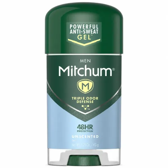 تصویر  مام ژل ضد تعریق مردانه میچام مدل بدون بو Mitchum Men Unscented Gel 63g