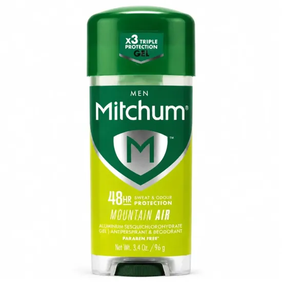 تصویر  مام ژل ضد تعریق مردانه میچام مدل مانتین ایر  Mitchum Men Mountain Air Antiperspirant Gel 96g