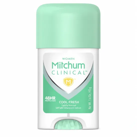 تصویر  مام کلینیکال ضد تعریق زنانه میچام کول فرش Mitchum Clinical Cool Fresh Soft Solid 45g