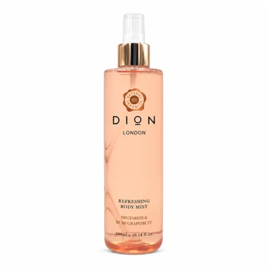 تصویر  بادی میست نکترین اند روبی گریپ فروت 300 میل دیون Dion Nectarine & Ruby Grapefruit Body Mist 300ml